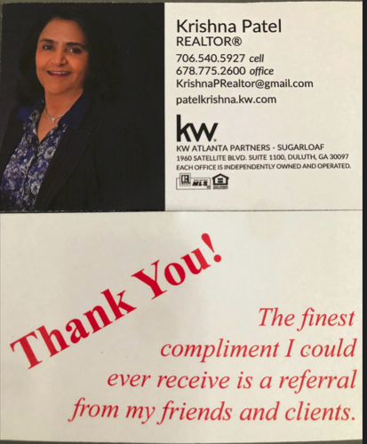 Krishna Patel Realtor (Georgia)	