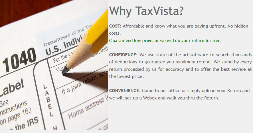 Why TaxVista?