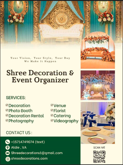Shree Auspicious Decoration LLC	