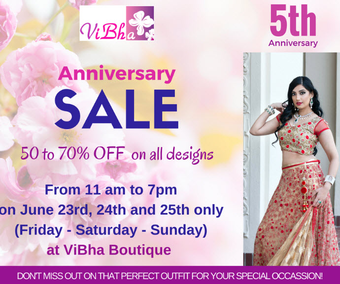 Anniversary Sale
