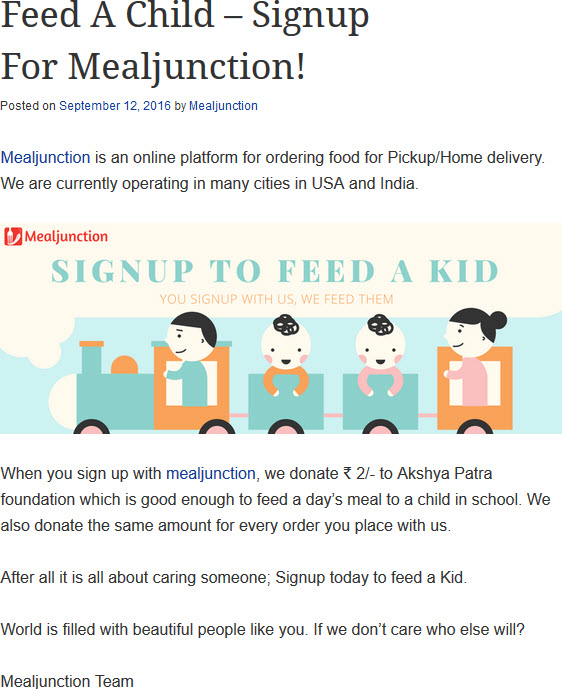 Feed A Child