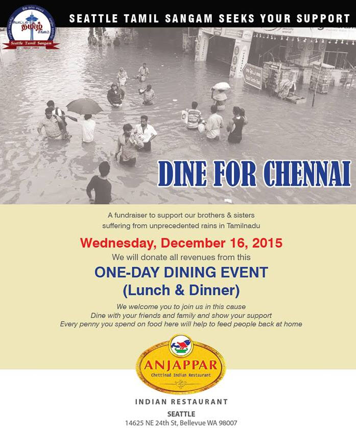 Dine at Anjappar Seattle