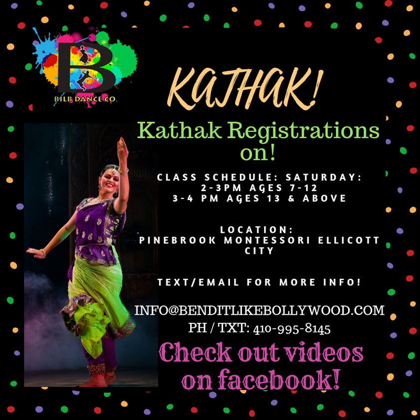 Flyer for Bend it like bollywood