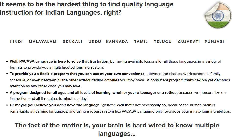 The Indian Language School