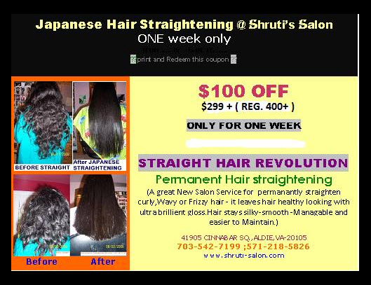 PERMENENT HAIR STRAIGHTENING