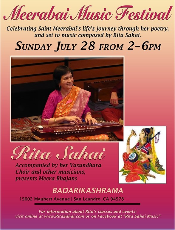 Join us at Badarikashrama for the Annual Meerabai Festival!
