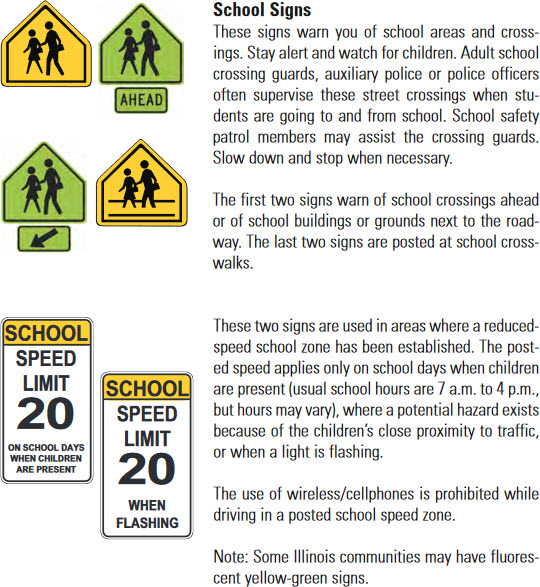 School  Areas  and  Crossings
