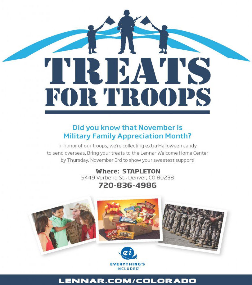 Treats for Troops