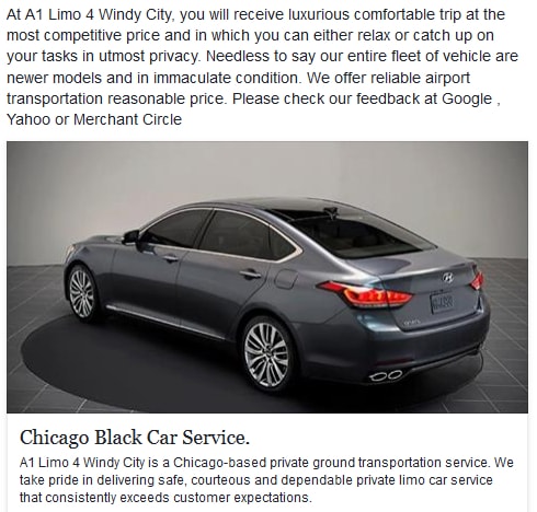 A1 Limo 4 Windy City