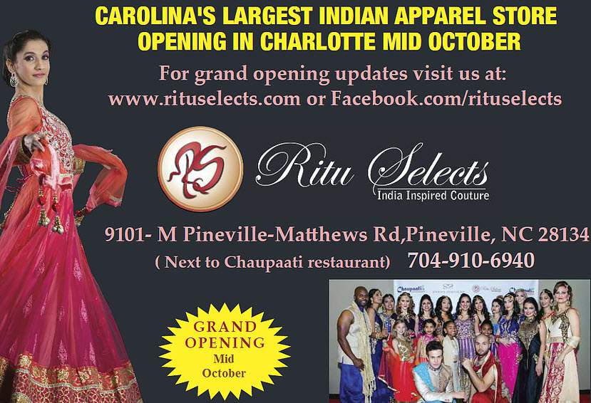 Designer Indian Boutique in Charlotte
