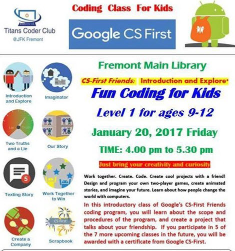 Wow! Students hosting coding classes. Awesome!