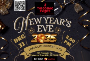 2026 New Year Party, Monroe Township, NJ