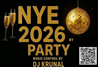 Buy tickets for NYE 2026 Party with Krunal in Windsor Locks, CT