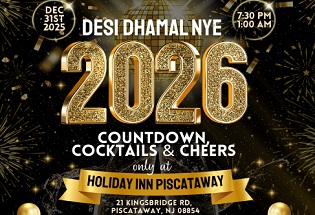 Desi Dhamal 2026-New Year, Piscataway, NJ