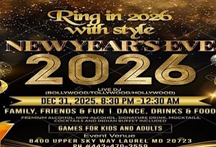 Bollywood Bash and New Year, Laurel, MD