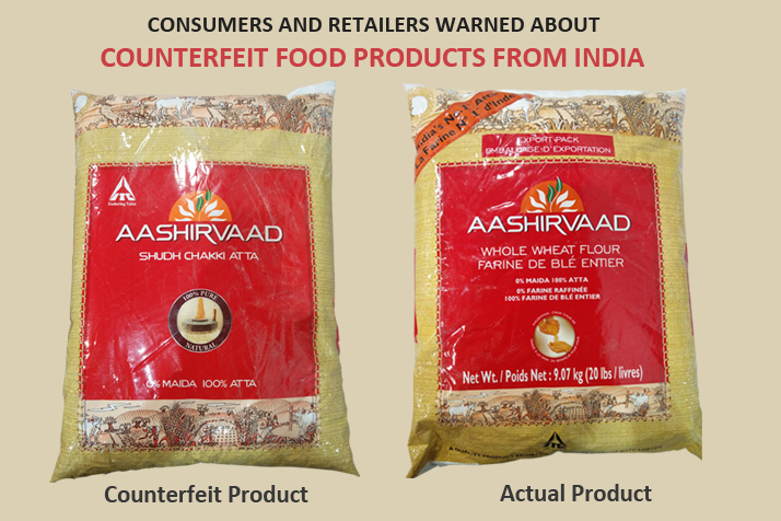 Food & Recipes - Consumers And Retailers Warned About Counterfeit Food Products From India