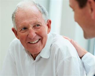 Confident elder