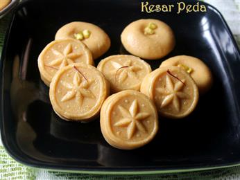 Food & Recipes - Kesar peda