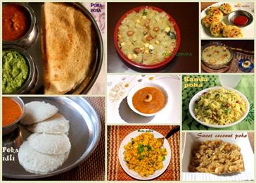 Collection of poha/aval recipes in New York,NY