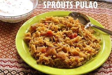 Healthy sprouts pulao in New York,NY