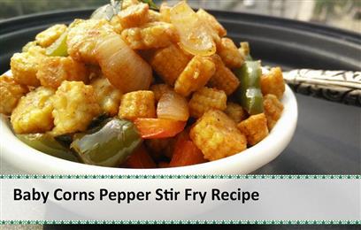 Baby Corn with Pepper in New York,NY