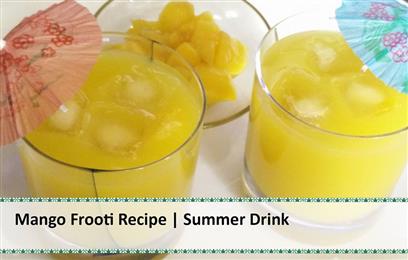Home-made Mango Frooti in New York,NY
