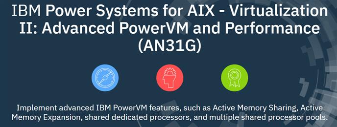 Power Systems for AIX - Virtualization II IBM AN31G