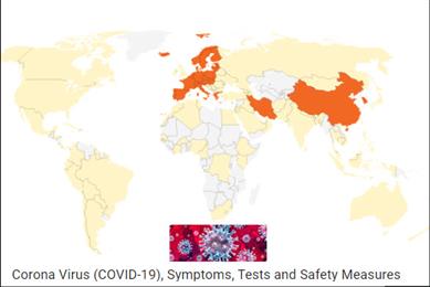 Corona Virus (COVID-19), Symptoms, Tests and Safety Measures