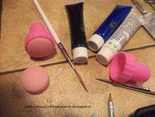 DIY Nail art stickers