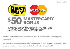 A Coupon Blunder by ‘Best Buy’--- Celebration For Some  in Dallas,TX