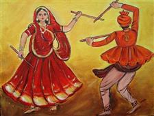 Heritage Spree at New Jersey Navratri Garba Rass in New York,NY