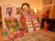 Navarathri Kolu at 194 Meadowland Dr., in New York,NY