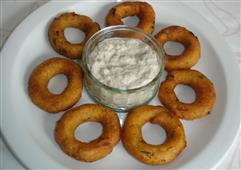 Crusty Mysore “Mosaru Kodubale”( Curd-Rice-Flour-Rings) in New York,NY