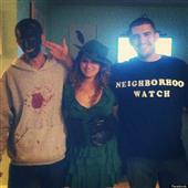 Off-Color Tweet:Trayvon Martin and Zimmerman Halloween Costumes in New York,NY