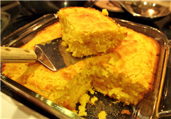 Thanksgiving Double Corn-bread Recipe with India’s Ropes in Atlanta,IL