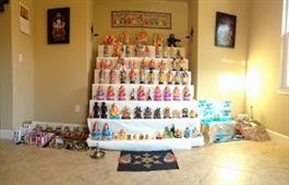 Navaratri 2013 - Mylapore Temple & Niagara Falls in San Ramon,CA