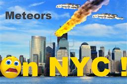 Meteors on NYC ! in Chicago,IL