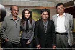 Rajani's watches edited copy of 'Kochadaiyaan' in New York,NY