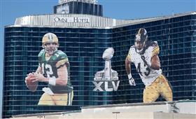 The Super Bowl Sunday in Dallas,TX