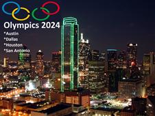 Who will host Olympics 2024? in Dallas,TX