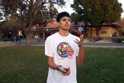 Meet Ravi, the Cube Juggler ! in Chicago,IL