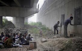 School Under a Bridge - A New Delhi Volunteer's Initiative  in Bellevue,WA