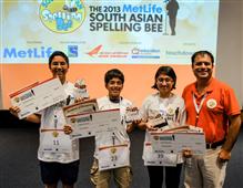 2013 MetLife South Asian Spell Bee Chicago & Seattle Winners Announced in Chicago,IL