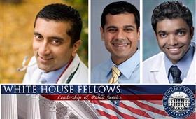 2013 White House Fellowship Program - 3 Indian American Finalists  in Los Angeles,CA