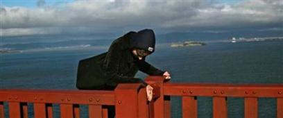 Watching The Bridge in Los Angeles,CA