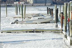 USA and Canada battle it out with the cold! in New York,NY