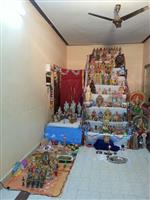 A Traditional Kolu with Arunai Hill Theme by Rajas