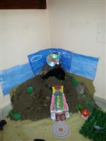 A Traditional Kolu with Arunai Hill Theme by Rajas