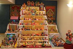 Navarathri Golu with Krishna's Brindavan in Sun Prairie,WI
