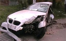 BMW Shatters Into 3 Pieces In Ludhiana in New York,NY